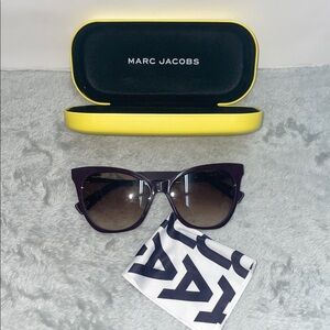 NWOT Marc Jacobs Semi-Cat Eye Sunglasses